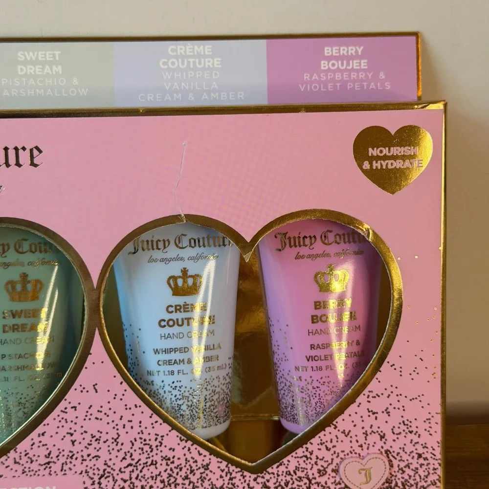 New Juicy Couture 6 pck Scented Fragrance Hand Lotions 35ml Skincare Vanilla